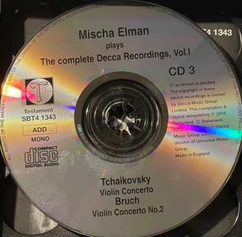 4CD/Dobozkészlet Ludwig van Beethoven: Violin Concertos: The Complete Decca Recordings, Vol.I 