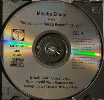4CD/Dobozkészlet Ludwig van Beethoven: Violin Concertos: The Complete Decca Recordings, Vol.I 