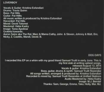 CD Miserable: Loverboy/Dog Days DIGI