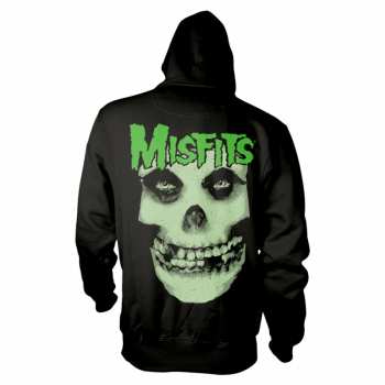 Merch Misfits: Mikina S Kapucí Glow Jurek Skull S