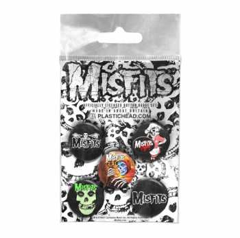 Merch Misfits: Kitűző készlet Misfits Button Badge Set