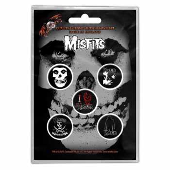 Merch Misfits: Kitűző készlet Skull 