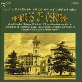 Album Miss Dorothy Blake: Memories Of Osborne