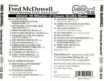 CD Fred McDowell: Good Morning Little School Girl