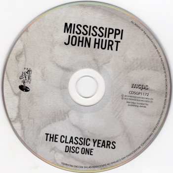 2CD Mississippi John Hurt: The Classic Years
