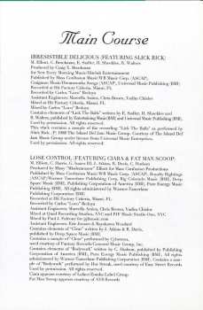 CD Missy Elliott: The Cookbook