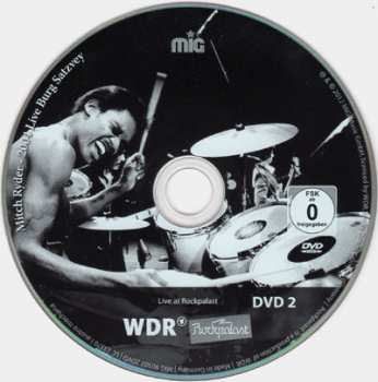 2DVD Mitch Ryder: Live At Rockpalast 1979 + 2004