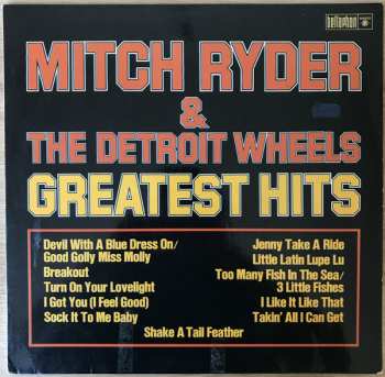 Album Mitch Ryder & The Detroit Wheels: Greatest Hits