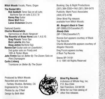 CD Mitch Woods And His Rocket 88's: Solid Gold Cadillac