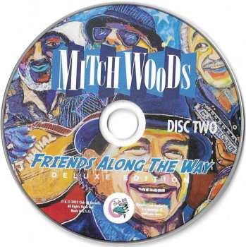 2CD Mitch Woods: Friends Along The Way - Double Deluxe Edition