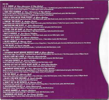 2CD Mitch Woods: Friends Along The Way - Double Deluxe Edition