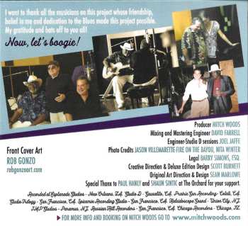 2CD Mitch Woods: Friends Along The Way - Double Deluxe Edition