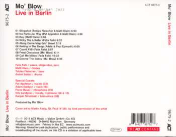 CD Mo' Blow: Live In Berlin With Special Guests