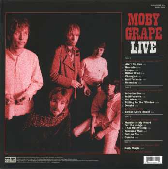 2LP Moby Grape: Live (Historic Live Moby Grape Performances 1966-1969)
