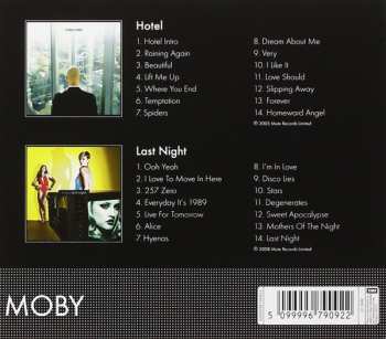 2CD/Dobozkészlet Moby: Hotel / Last Night LTD