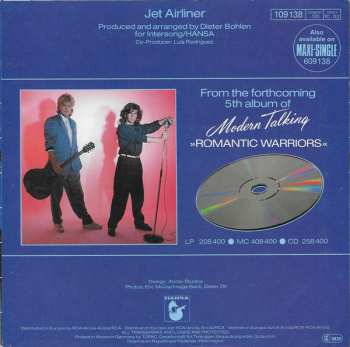 SP Modern Talking: Jet Airliner