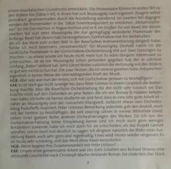 CD Modest Mussorgsky: Bilder Einer Ausstellung