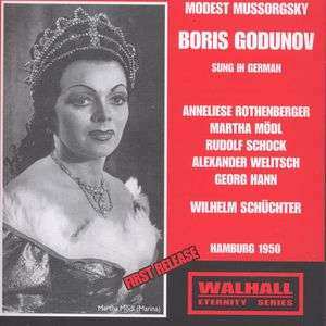 2CD Modest Mussorgsky: Boris Godunow (in Dt.spr.)