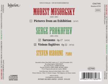 CD Sergei Prokofiev: Pictures From An Exhibition / Visions Fugitives & Sarcasms
