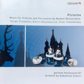 CD Sergei Prokofiev: Pictures (Music For 8 Horns And Percussion) DIGI