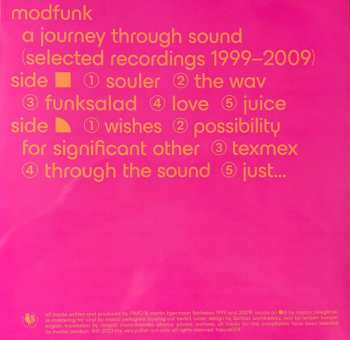 LP Modfunk: A Journey Through Sound (Selected Recordings 1999​-​2009) LTD