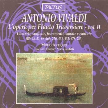 Album Antonio Vivaldi: L'Opera Per Flauto Traversiere - Vol. II
