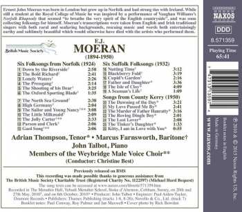 CD Ernest John Moeran: Folksong Arrangements