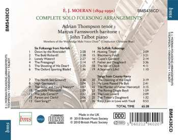 CD Ernest John Moeran: Complete Solo Folksong Arrangements