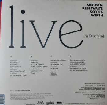 2LP Ernst Molden: Live Im Stadtsaal