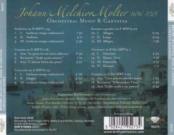 CD Johann Melchior Molter: Orchestral Music & Cantatas
