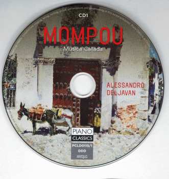 2CD Frederic Mompou: Musica Callada . Cancons i Danses · Cants Màgics · Paisajes