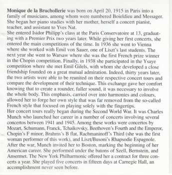 2CD Monique de la Bruchollerie: Vol. 1