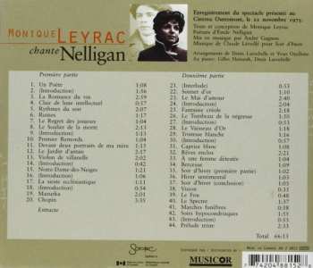 CD Monique Leyrac: Monique Leyrac Chante Nelligan