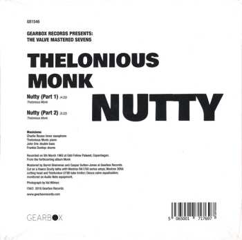 SP Thelonious Monk: Nutty LTD
