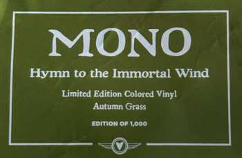 2LP Mono: Hymn To The Immortal Wind LTD | CLR