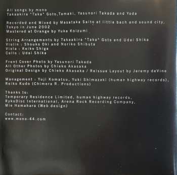 CD Mono: One Step More And You Die
