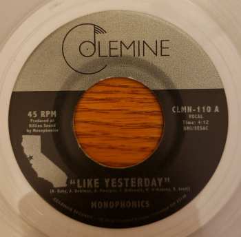 SP Monophonics: Like Yesterday / Freedom CLR