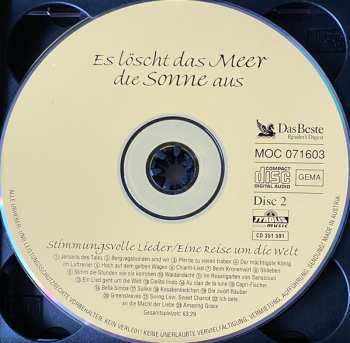 3CD/Dobozkészlet Montanara Chor: Es Löscht Das Meer Die Sonne Aus (Das Beste Aus 40 Jahren)