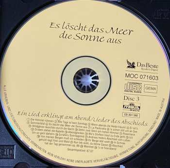 3CD/Dobozkészlet Montanara Chor: Es Löscht Das Meer Die Sonne Aus (Das Beste Aus 40 Jahren)