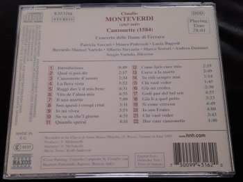 CD Claudio Monteverdi: Canzonette (1584)