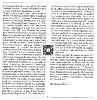 CD Claudio Monteverdi: Il Combattimento di Tancredi et Clorinda - Madrigali