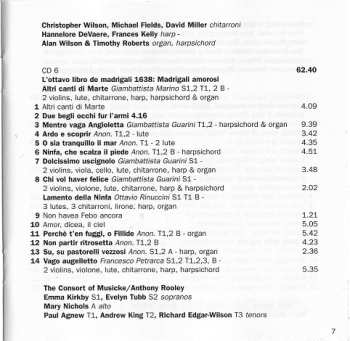 7CD/Dobozkészlet Claudio Monteverdi: Madrigali