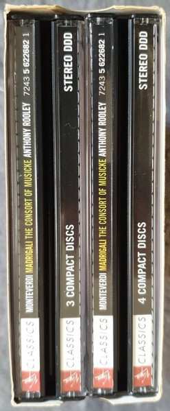 7CD/Dobozkészlet Claudio Monteverdi: Madrigali