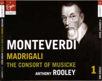 7CD/Dobozkészlet Claudio Monteverdi: Madrigali