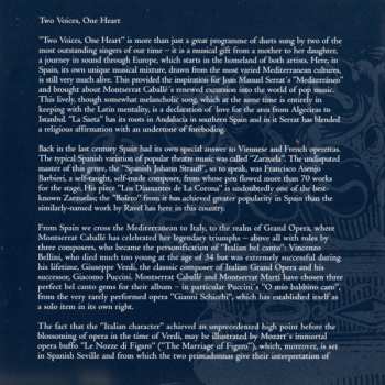 CD Montserrat Caballé: Two Voices, One Heart
