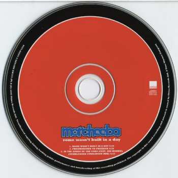 CD Morcheeba: Rome Wasn't Built In A Day
