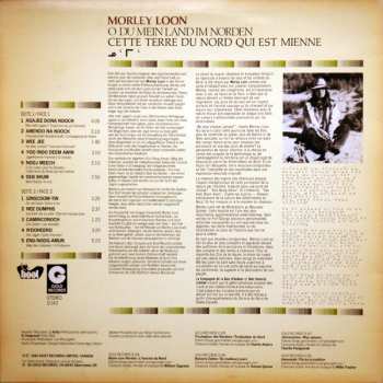 LP Morley Loon: O Du Mein Land Im Norden - Cette Terre Du Nord Qui Est Mienne - ᓄᒡ ᒥᒡ  (Cree-Indianer-Songs)