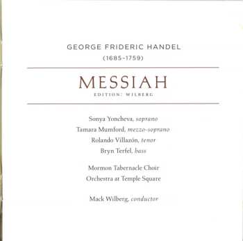 CD Mormon Tabernacle Choir: George Frideric Handel's Messiah Highlights
