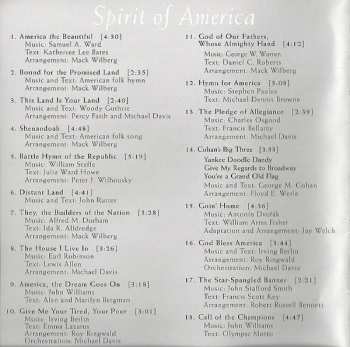 CD Mormon Tabernacle Choir: Spirit Of America