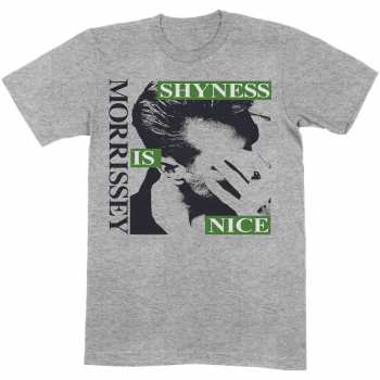 Merch Morrissey: Póló Shyness Is Nice 